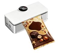 Sigillante portatile per sacchetti, ricaricabile, regolabile, 6 livelli | Rivenditore elettrico a LED per dormitorio, appartamento, colazione, panini, pranzo, conservazione degli alimenti, cucina
