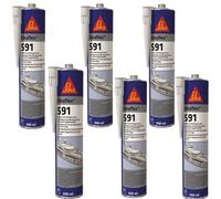 Sigillante Sikaflex® Marino 591 BIANCO 300ml 6 PEZZI
