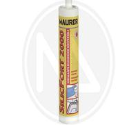 Sigillante Silicone Acetico per Giunti Maurer Silicfort 2000 Trasparente 280 ml