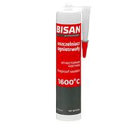 Sigillante silicone nero 1600°C 310ml colla silicone ad alta temperatura BISAN