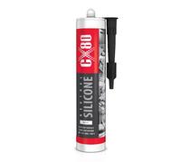 Sigillante siliconico neutro per edilizia CX80 per fughe, bianco, 300 ml