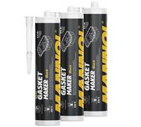 Sigillante Silikonico Gasket Maker Nero MANNOL 9912 3 X 310 Ml