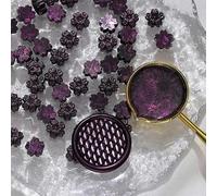 sigillare perline di cera, 100 pezzi Aurora Cherry Blossom Misto Colore Sigillo di Cera Perline di Cera Lacca Fiammeggiante Pellet for Decorazione di Biglietti di Auguri di Buste(7)