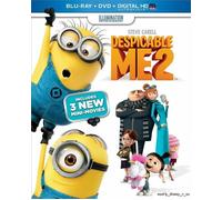 Sigillato Cattivissimo Me 2 Blu-Ray DVD E Digitale HD Servi Gru Target Exclusive