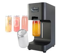 Sigillatore automatico commerciale della latta per le lattine di alluminio e di plastica, conteggio intelligente delle caratteristiche per le operazioni efficienti di sigillamento