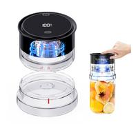 Sigillatore Barattoli | Strumento Di Sigillatura Elettrico Compatto | Macchina Per Sigillatura Sottovuoto Barattoli Da Conserva | Per Cibi Secchi Cereali Casa Dormitorio Cucina