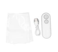 Sigillatore di mini sacchetti beufee, sigillatore da 2 in 1 segnali di riscaldamento strumento portatile portatile (white)