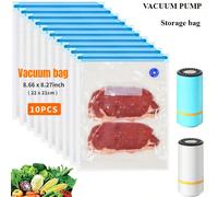 Sigillatore elettrico portatile ricaricabile con interfaccia USB, ricarica rapida, a doppio uso, adatto per conservazione di alimenti secchi e umidi, ideale per la conservazione degli alimenti, uso do