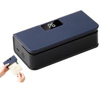 Sigillatore Magnetico for Frigorifero, Sigillatore for Mini Sacchetti Ricaricabile USB-C Sigillatore for Sacchetti Portatile 2 In 1 Con Base Magnetica Risigillatore for Sacchetti(Blue)