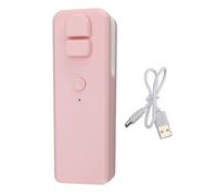 Sigillatore per sacchetti 2 in 1, piccolo sigillatore per sacchetti per patatine per uso domestico Mini magnete Busta portatile in plastica per snack Macchina per sigillare (Roseo)