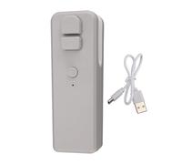 Sigillatore per sacchetti 2 in 1, piccolo sigillatore per sacchetti per patatine per uso domestico Mini magnete Busta portatile in plastica per snack Macchina per sigillare (Grigio)