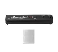 Sigillatore per Sacchetti,Conservazione Alimenti Elettrica Portatile - Macchina Per Sigillare Sottovuoto Con 100 Sacchetti,Per Carne Cruda Cereali Pesce Frutta Formaggio Frigo Congelatore Domestico