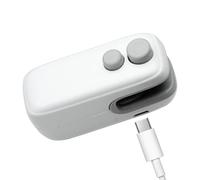 Sigillatore per sacchetti di piccole dimensioni, Sigillatore sottovuoto magnetico 2 in 1, Sigillatrice portatile per sacchetti portatile ricaricabile per tagliare e sigillare