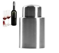 Sigillatore per vino per bottiglie di vino, tappo per vino in acciaio inossidabile | Tappi per bottiglie di vino Tappi per bottiglie sigillati sottovuoto | Conservatore di vino ermetico di qualità