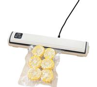 Sigillatori Sottovuoto | Strumento Sottovuoto Chip 80 kPa Super Aspirazione - Sigillatrice Alimenti | Per Conservazione Carne Pesce Verdure Noci Pane Snack Casa Cucina