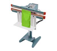 Sigillatrice a caldo industriale a pedale a impulso - Macchina manuale resistente per sigillare sacchetti con timer regolabile per sacchetti di polietilene, Mylar e imballaggi in plastica