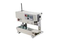 Sigillatrice a fascia verticale 6-12mm Larghezza della guarnizione Macchina for sigillare sacchetti continui for imballaggi di pellicole di sacchetti di plastica da 0,02-0,8 mm