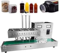 Sigillatrice a induzione elettromagnetica, sigillatrice automatica a nastro, regolabile per bottiglie e tappi di plastica