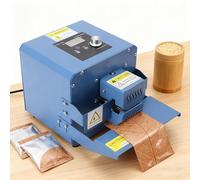 Sigillatrice automatica a caldo, sigillatrice a rullo continuo per sacchetti di plastica per alimenti, temperatura e velocità regolabili, 300 W per biscotti, piccoli negozi, cucina di casa