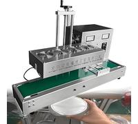 Sigillatrice automatica per fogli di alluminio - Sigillante per tappi a induzione elettromagnetica da 2200 W per bottiglie, diametro e altezza di tenuta regolabili