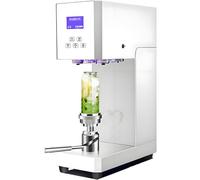 Sigillatrice automatica per lattine in alluminio e plastica, sigillante commerciale elettrico con altezza regolabile, ideale per bar, ristoranti e negozi di bevande