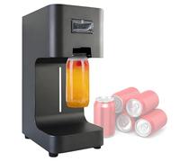 Sigillatrice automatica per lattine - Sigillatrice commerciale per lattine con schermo LED, altezza di tenuta 20,1 cm, diametro 5,1 cm, per lattine in alluminio e plastica