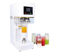 Sigillatrice automatica per lattine, sigillatrice commerciale per lattine di soda con altezza regolabile, display LCD intelligente, per lattine, barattoli e bottiglie