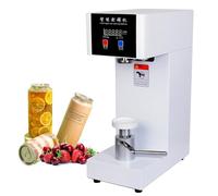 Sigillatrice automatica per lattine, sigillatrice elettrica per bevande, 180 W, con contatore e display LCD, adatta per lattine di diametro e altezza standard