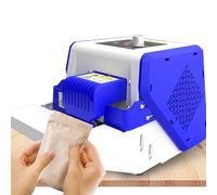 Sigillatrice automatica per sacchetti, 300 W a nastro continuo per imballaggi alimentari, 2500 sacchetti all'ora, controllo digitale della temperatura per film in PVC