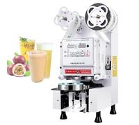 Sigillatrice automatica per tazze con pannello LCD - Controllo digitale per uso commerciale, 500-600 tazze all'ora, compatibile con tazze di varie dimensioni