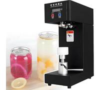 Sigillatrice Commerciale Per Lattine Di Soda, Sigillatrice Semiautomatica Per Bottiglie/Tappi, Aggraffatrice Intelligente Per Lattine, Con Contatore E Display LCD, Bordi Sigillati A Rullo Black