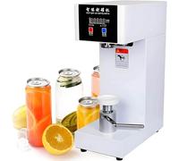 Sigillatrice Commerciale per Lattine, Sigillatrice per Lattine di Soda, Sigillatrice Automatica per Lattine, Pulsante di Arresto di Emergenza, Bordi Sigillati A Rullo, Fori di Raffreddamento White