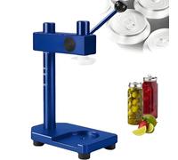 Sigillatrice manuale per lattine, portatile, antiscivolo, regolabile in altezza, per bar di casa, camion, campeggio, mercati pop-up e progetti fai da te