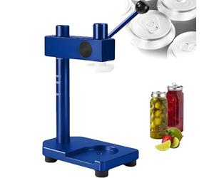 Sigillatrice manuale per lattine, portatile, antiscivolo, regolabile in altezza, per bar di casa, camion, campeggio, mercati pop-up e progetti fai da te