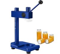 Sigillatrice manuale per lattine, strumento regolabile in lega di alluminio per bottiglie in PET, ideale per uso domestico e commerciale