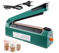 Sigillatrice per Sacchetti, 200mm Termosaldatrice per Sacchetti, Sigilla Sacchetti, Tavolo Sigilla Sacchetti a Caldo, Termosigillatrice Manuale per PP PE Alluminio Bags Macchina Sigillante Plastica