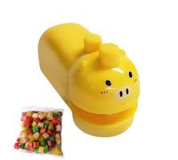 Sigillatrice portatile, ricaricabile, a forma di animale, riutilizzabile, per sigillare automaticamente l'aria, per conservare le patatine fritte, congelare la casa, gli snack, quotidiana