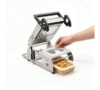Sigillatrice Professionale per Vassoio Alimentare, Semi-Automatica a Pressione Manuale, Design Portatile da Tavolo con Controllo Temperatura Continuo per Ristoranti, Panifici, Salumerie