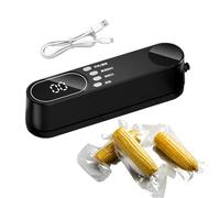 Sigillatrice sottovuoto portatile, senza fili, per imballaggi di sacchetti alimentari, compatta per alimenti, per casa, dormitorio, hotel, ristorante, appartamento, affitto