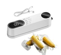 Sigillatrice sottovuoto portatile, senza fili, per imballaggi di sacchetti alimentari, macchina sottovuoto portatile, per dormitorio domestico, hotel, appartamento, aziende di noleggio e cucina