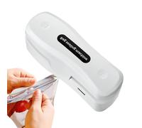 Sigillatrici Termiche Con Tagliera,Sealatrici E Tagliatrice Di Sacchetti Di Refrigerazione - Sigillatrice 2 In 1 Ricaricabile Sacchetto Di Chips | Macchina Portatile Di Tenuta A Pressione