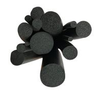 sigillatura di gomma circolare solida, Guarnizione tonda in spugna di gomma EPDM nera, asta di tenuta O-ring solida, dimensioni multiple(5mm 5m)