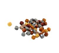Sigillatura di perline di cera: perline ottagonali per ceralacca, materiale decorativo con lettere, 100 pastiglie colorate, perline perfette per il tempo di produzione con gli amici