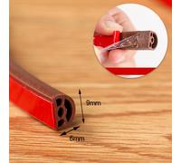 Sigillatura Strappo Suono Isolamento Anti-collisione Antifurto Porta Sigilli