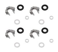 Sigillazioni Iniettori di Carburante 4 Set o Kit Ad Anello 03C198149, Tenuta Affidabile, Numero OE 03C906036E, Alta affidabilità, Adatta a, A1, Rs, Altea,