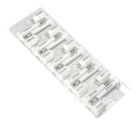Sigilli antimanomissione in plastica, Sigilli for container ad alta sicurezza con bullone lungo da 100 pezzi manomissione numerazione progressiva stampata(White,50PCS)