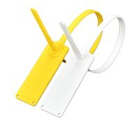 Sigilli antimanomissione, Sigilli numerati UHF HF RFID Tiranti autobloccanti Multicolore 10 pezzi 50(White With Hf,50pcs)