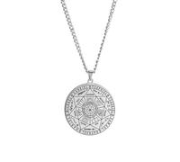 Sigilli dei Sette Arcangeli Collana Portachiavi Per Uomini Donne Acciaio Inox Salomone San Michele 7 Arcangeli Collana Portachiavi Amuleto Gioielleria (Oro 1)