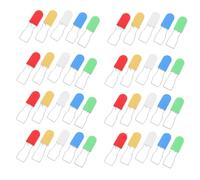 Sigilli di Sicurezza in Plastica e Metallo 50 Pezzi Lucchetto | Installazione senza Utensili, Passa nei Fori Dell'etichetta, Protezione Antimanomissione, Tracciabilità Migliorata
