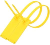 Sigilli, etichette numerate Sigilli di sicurezza in plastica numerati ad alta sicurezza, sigillo antimanomissione RFID(50 PCS)